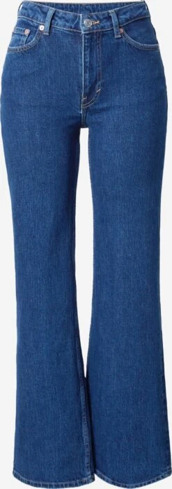 WEEKDAY Bootcut évasé Jean Glow Femme Bleu