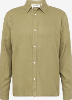 WEEKDAY Chemises Décontractées Coupe Regular Chemise Homme Olive