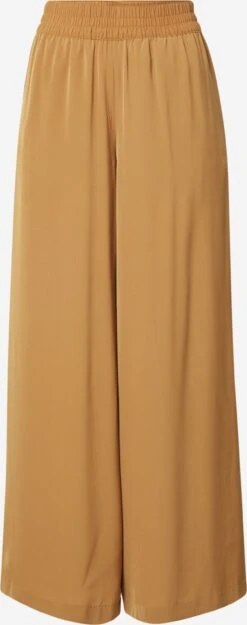 WEEKDAY Pantalons En Toile Wide Leg Pantalon Femme Marron