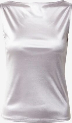 WEEKDAY Blouses Chemisier Annie Femme Gris Argenté